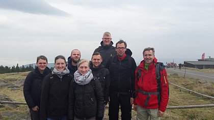 Gruppenfoto Brockenwanderung September 2017